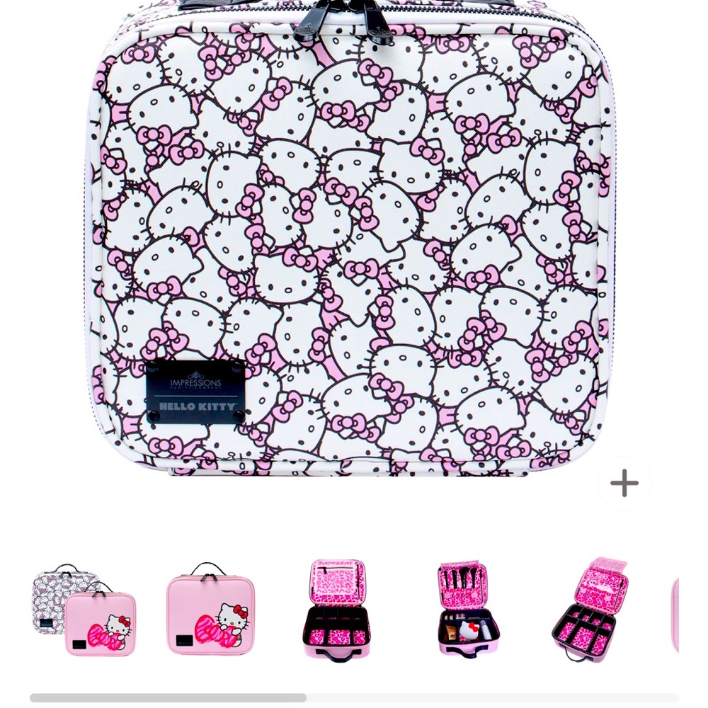 Hello Kitty Cosmetic Case from Impressions BNWT Sanrio